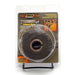 DEI Titanium Exhaust Wrap 2in x 15ft wrapped around automotive exhaust pipe for heat insulation and protection.