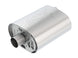 Borla CrateMuffler for Ford 5.0L Coyote, ATAK 2.5-inch offset/center muffler with 12x6x10.34-inch dimensions, automotive exhaust.