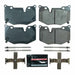 PowerStop Z23 Evolution sport rear brake pads with hardware for 2020 Chevrolet Corvette C8 Z51, performance brake components