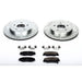 PowerStop Z23 Evolution Sport rear brake kit for 2004-2009 Cadillac XLR, includes performance brake pads and rotors