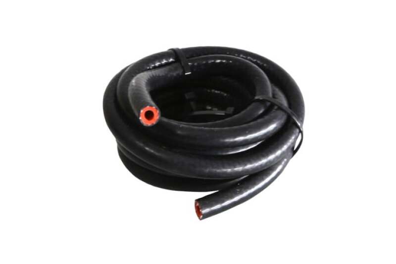 Black Turbosmart 3m reinforced vacuum hose with -6mm diameter, suitable for automotive applications.