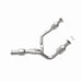 MagnaFlow direct fit catalytic converter for 2015 GMC Yukon XL V8 6.2L, showing the stainless steel component and mounting flanges.