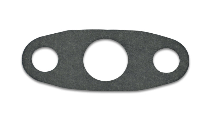 Vibrant oil drain flange gasket for engine, matching part 2898, showing a metal gasket with sealing edges and bolt holes.