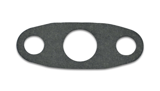 Vibrant oil drain flange gasket for engine, matching part 2898, showing a metal gasket with sealing edges and bolt holes.