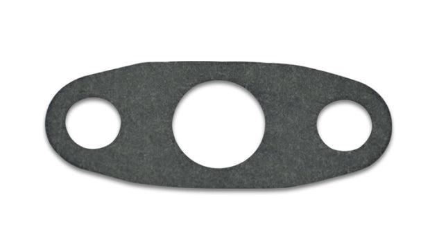 Vibrant oil drain flange gasket for engine, matching part 2898, showing a metal gasket with sealing edges and bolt holes.