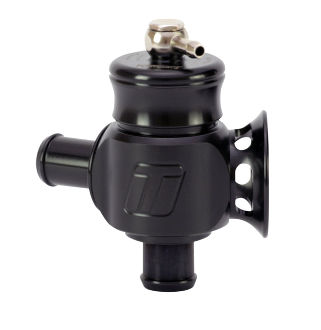 Turbosmart Kompact Dual Port 20mm Blow Off Valve installed on a turbocharged engine for improved boost control.