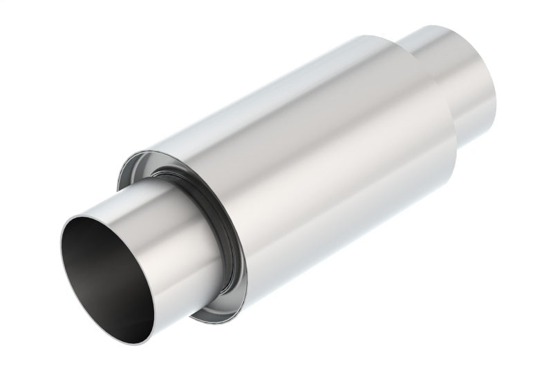 Borla XR-1 Sportsman shorty racing muffler with 3.5-inch inlet and outlet, 8-inch length, stainless steel construction