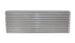 Vibrant intercooler core measuring 24x8x3.5 inches, featuring vibrant heat exchange fins and metal end tanks for efficient cooling.