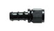 Vibrant -12AN push-on straight hose end fitting made of aluminum, featuring a sleek, metallic finish and precise fitting design.