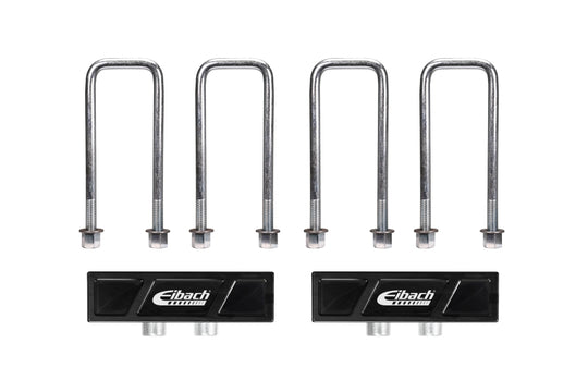 Eibach Chevrolet Silverado 1500 rear lift blocks for 2019 Pro-Truck models, providing a 1-inch lift for improved truck height.