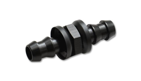 Vibrant brand -6AN to -8AN barbed transition fitting for automotive or performance fluid connections.