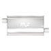 MagnaFlow Mag SS muffler with 22x5x11 inch dimensions and 3x3 inlet/outlet, installed on a vehicle exhaust system