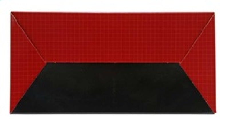 K&N Engineering round drop-in air filter with 11-inch diameter, 9-1/4-inch inner diameter, and 6-inch height.