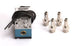 Turbosmart eB2 4 Port Solenoid boost controller accessory, compact black device with multiple ports for boost management.