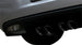 Black CORSA Performance axle-back exhaust for 2009-2013 Chevrolet Corvette C6 6.2L V8, showing the sleek exhaust tips and piping.