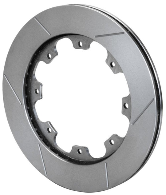 Wilwood GT36 SPC-37 LH two-piece brake rotor, 11.75 inch diameter, 0.810 inch thickness, 8 on 7.00 inch bolt pattern, shown front view
