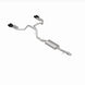 Magnaflow catback performance exhaust system for 2021 GMC Yukon V8 6.2L, featuring polished stainless steel pipes and mufflers.