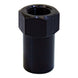 Snow Performance straight water methanol plate fitting, durable metal fitting for high-performance water methanol injection systems