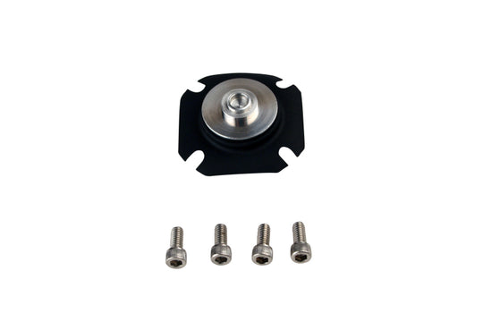 Aeromotive EFI fuel pressure regulator repair kit with various components for engine fuel system maintenance.