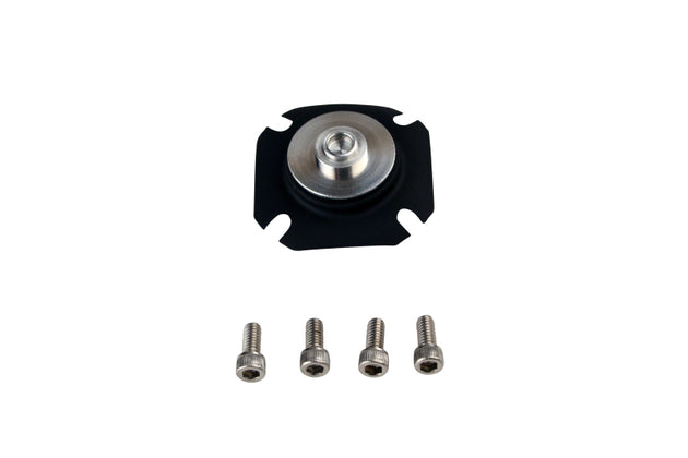 Aeromotive EFI fuel pressure regulator repair kit with various components for engine fuel system maintenance.