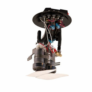 Aeromotive 16-20 Chevrolet Camaro dual 450 series Stealth in-tank fuel pump installed in the fuel tank.