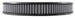 K&N Engineering cotton gauze drop-in air filter, 14-inch diameter, 12.25-inch inner diameter, 2-inch height, vehicle air intake filter