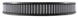 K&N Engineering cotton gauze drop-in air filter, 14-inch diameter, 12.25-inch inner diameter, 2-inch height, vehicle air intake filter