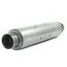 MBRP universal quiet tone muffler with 4-inch inlet and outlet, 24-inch aluminum body, and 6-inch diameter, 30-inch overall length