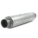 MBRP universal quiet tone muffler with 4-inch inlet and outlet, 24-inch aluminum body, and 6-inch diameter, 30-inch overall length