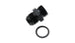 Vibrant -6AN flare to AN straight cut thread adapter fitting with O-ring, 3/4-16 size, used for high-performance automotive plumbing