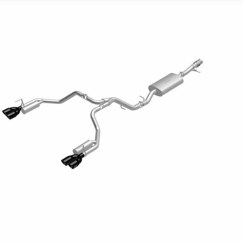Magnaflow 2021 GMC Yukon V8 6.2L Street Series Cat-Back Performance Exhaust System installed on a vehicle.