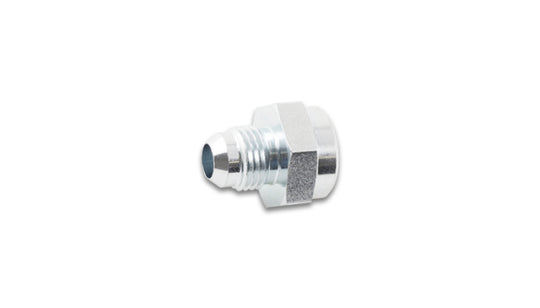 Vibrant male to female inverted flare adapter AN-6 fitting, 5/8 inch -18 for automotive or plumbing use.