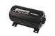 Aeromotive Eliminator-Series fuel pump for EFI or carb applications, shown in a detailed view with mounting hardware.