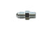 Steel Vibrant -4AN to 1/8in NPT straight adapter fitting, showing the metal fitting with threaded ends and smooth surface finish.