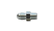 Steel Vibrant -4AN to 1/8in NPT straight adapter fitting, showing the metal fitting with threaded ends and smooth surface finish.