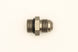 DeatschWerks 8AN ORB male to 8AN male fitting with O-ring for fuel or oil line connections, high-quality automotive fittings.