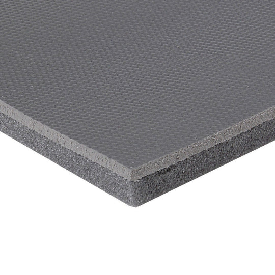 DEI Under Carpet Sound Deadening Layer thermal wrap, 48x54 inches, used for reducing noise and heat insulation in vehicles.
