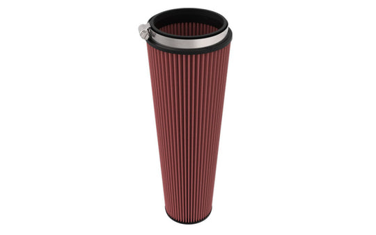 K&N Engineering universal clamp-on air filter, 7.5-inch diameter, 6-degree flange, 5-inch OD, 20 1/8-inch height, drop-in style