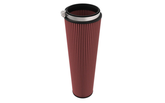 K&N Engineering universal clamp-on air filter, 7.5-inch diameter, 5-inch outer diameter, 20-inch height, for drop-in vehicle air intake