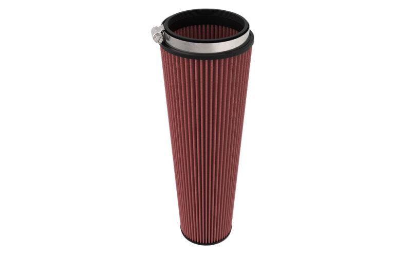 K&N Engineering universal clamp-on air filter, 7.5-inch diameter, 6-degree flange, 5-inch OD, 20 1/8-inch height, drop-in style