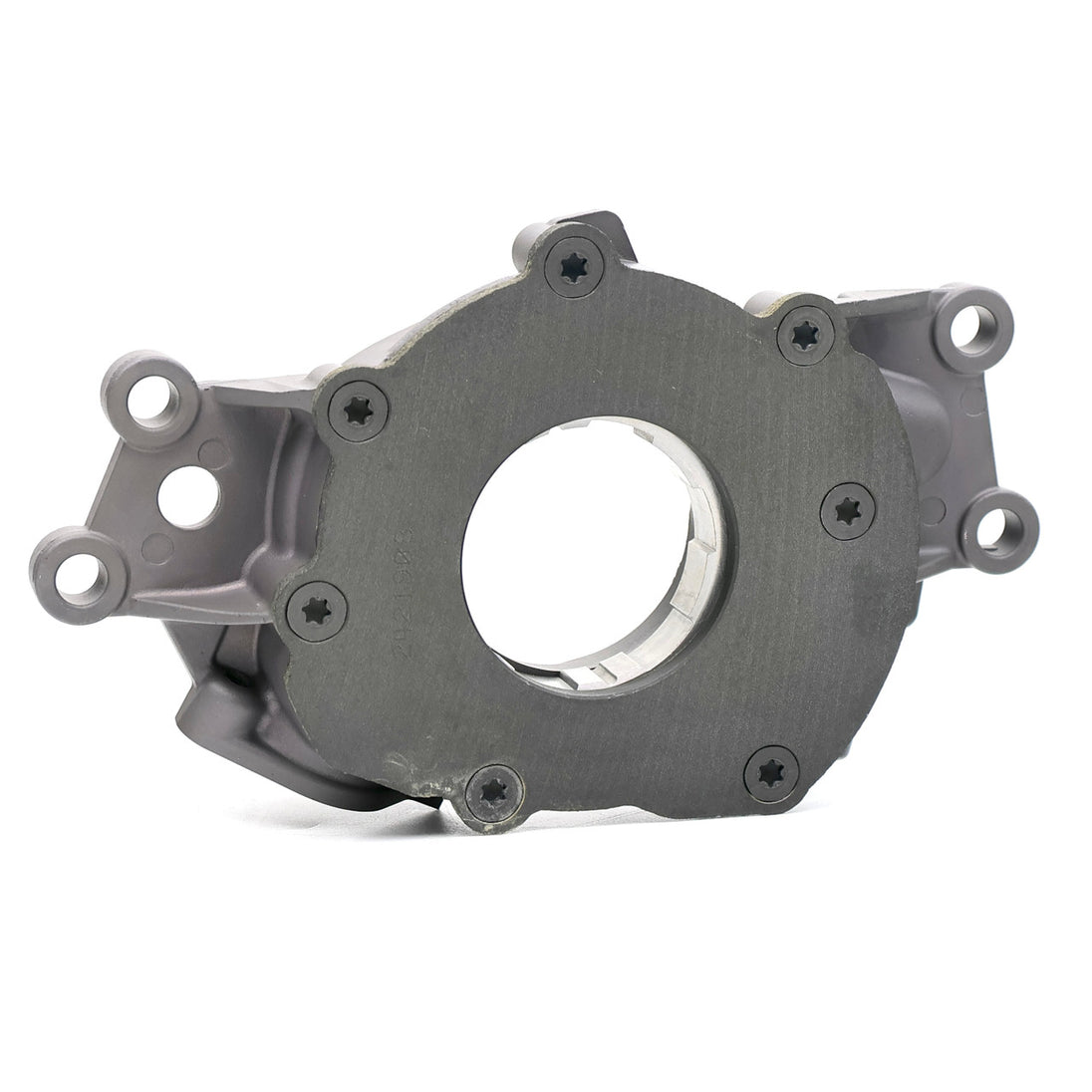 Melling Select Performance high performance oil pump model 10355 showing metal gears and pump housing.