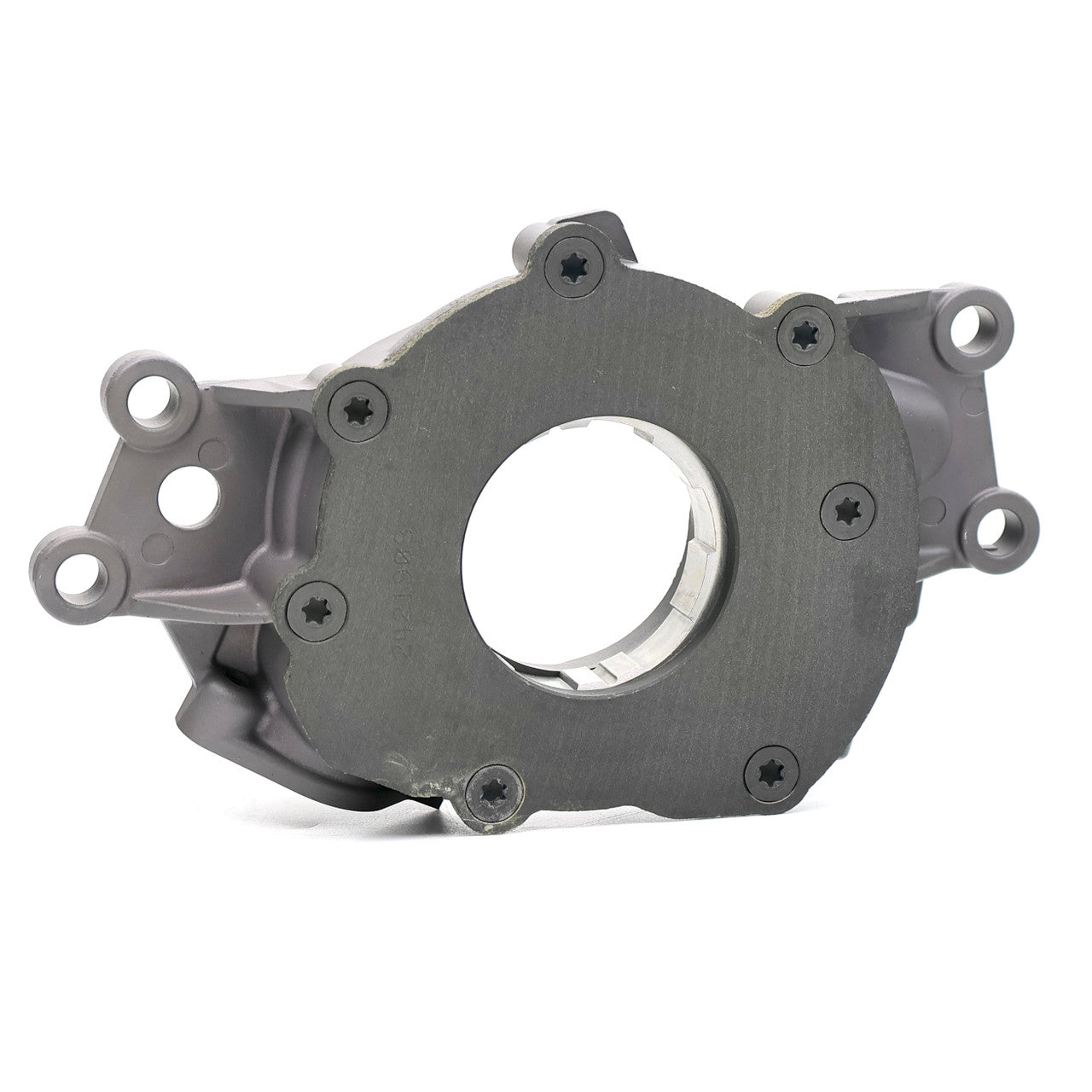 Melling Select Performance high performance oil pump model 10355 showing metal gears and pump housing.