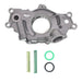 Melling Select high performance oil pump model 10355 showing metal pump components and gear mechanism.