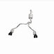 Magnaflow 2021 GMC Yukon V8 6.2L Street Series Cat-Back Performance Exhaust System installed on a vehicle, showing the exhaust pipes.