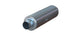 MBRP universal 3-inch ID inlet/outlet 26-inch single chamber aluminum muffler showing polished metal exterior and inlet/outlet ports