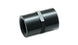 Vibrant 1/2-inch NPT female pipe coupler fitting made of aluminum, used to connect two threaded pipes in plumbing systems.