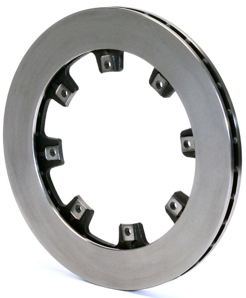 Wilwood UL32 HP vented iron 12.19-inch diameter two-piece brake rotor with 8 on 7-inch bolt pattern, shown in close-up.