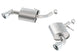 Borla axle-back exhaust for 2016-2017 Chevy Camaro 3.6L V6, featuring a single split rear exit and ATAK performance design