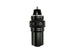 Turbosmart FPRF6 black fuel pressure regulator and filter for automotive fuel systems, shown in close-up view.