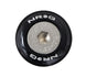 NRG black fender washer kit with rivets, set of 10, for plastic fender mounting hardware, automotive repair supplies